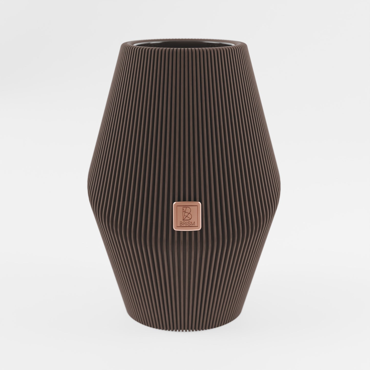 Produktfoto_Vase_Enfolded_3__Dunkelbraun