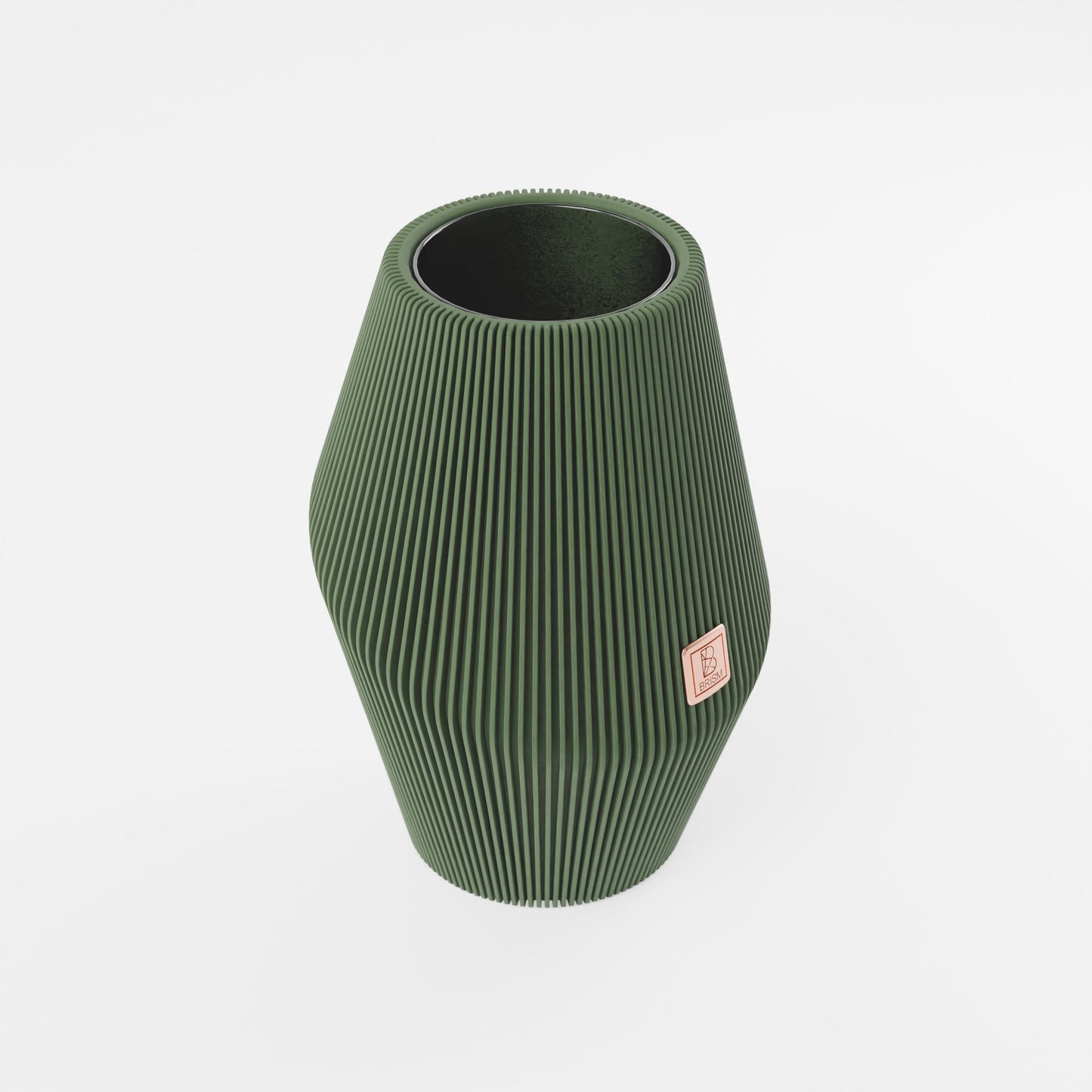 Produktfoto_Vase_Enfolded_2__Dunkelgruen