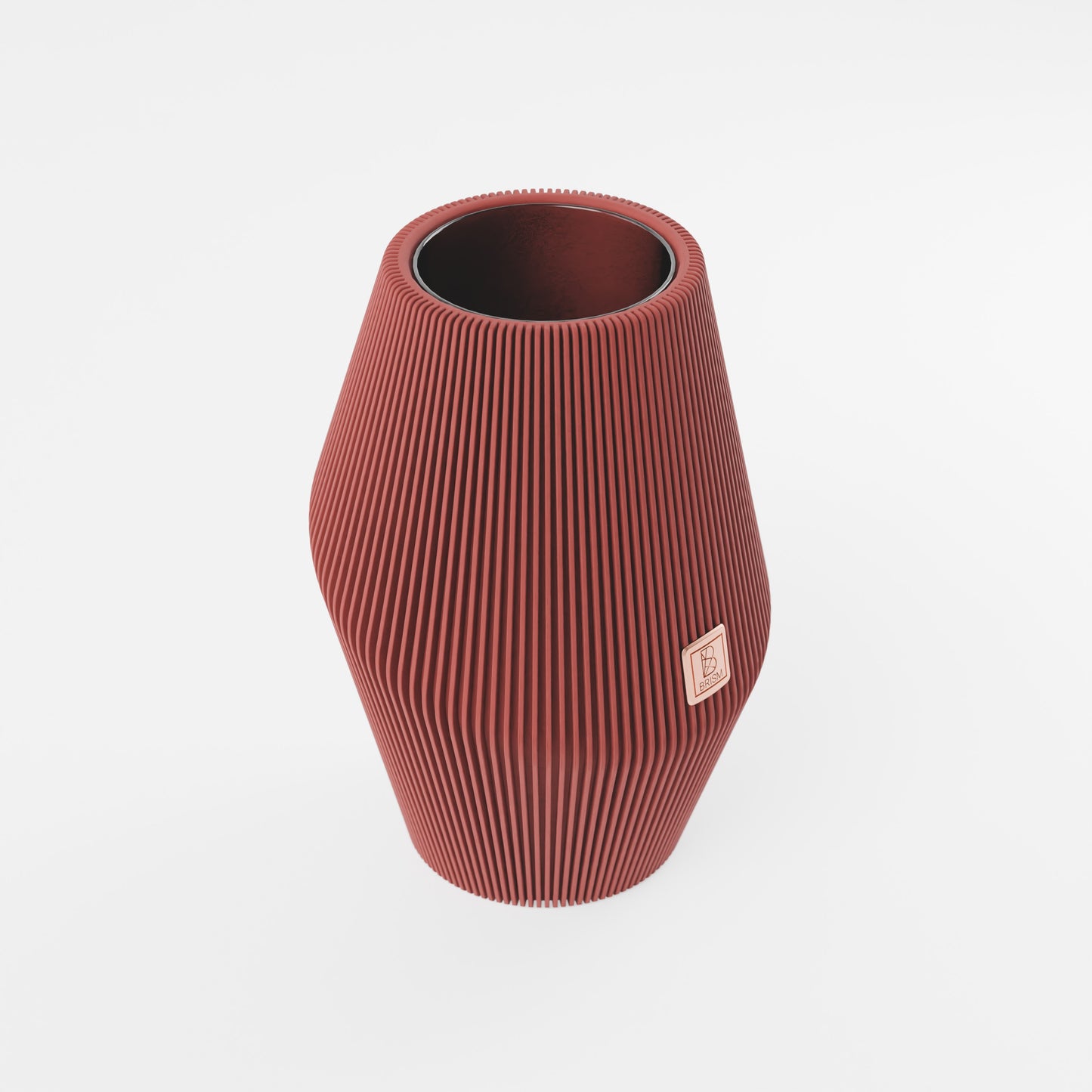 Produktfoto_Vase_Enfolded_2__Dunkelrot