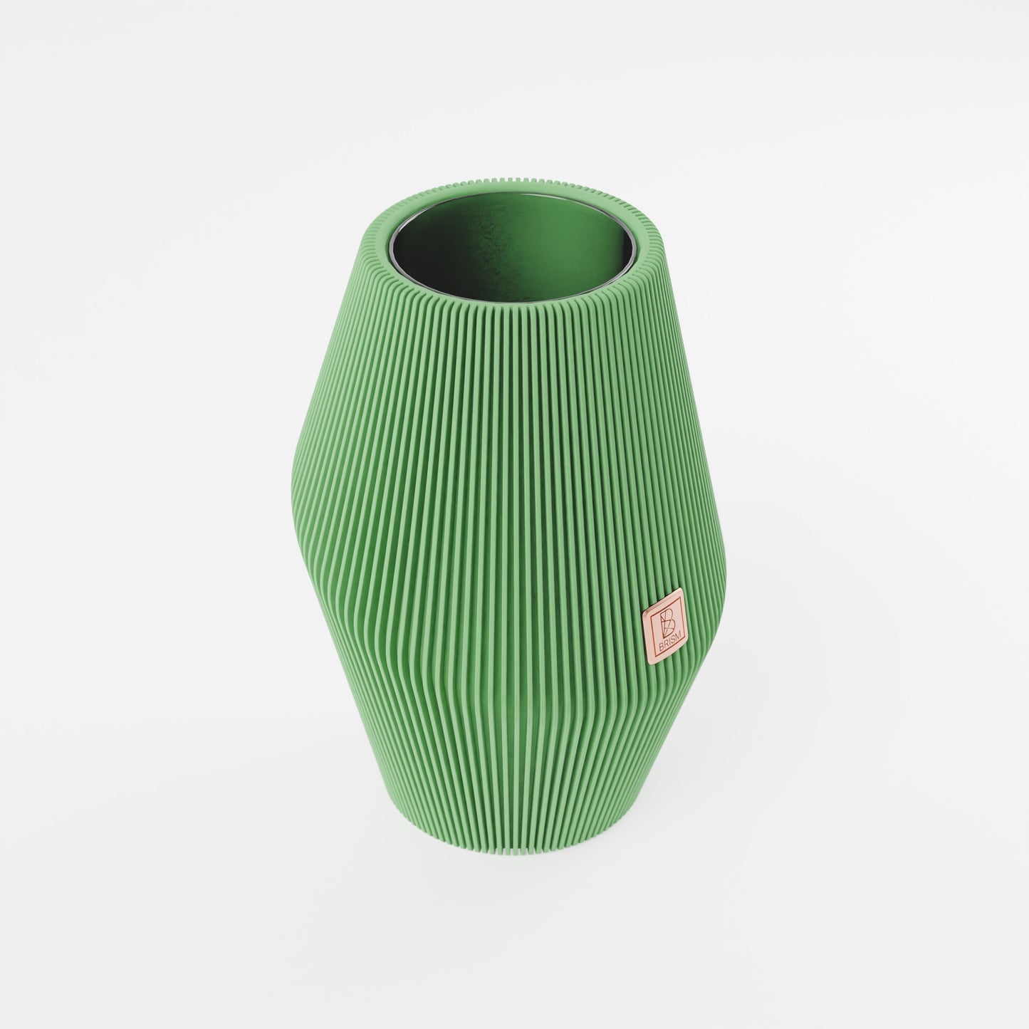 Produktfoto_Vase_Enfolded_2__Grassgruen