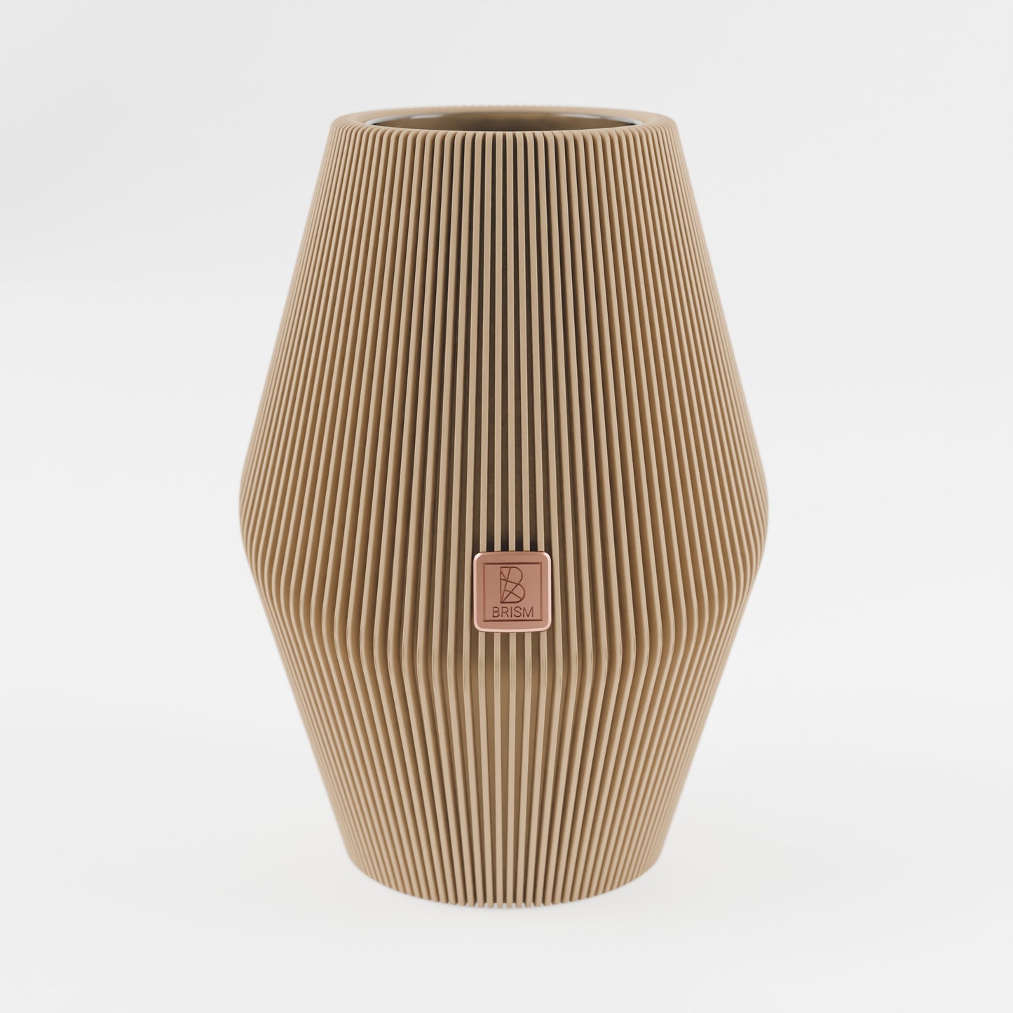 Produktfoto_Vase_Enfolded_3__Lattebraun