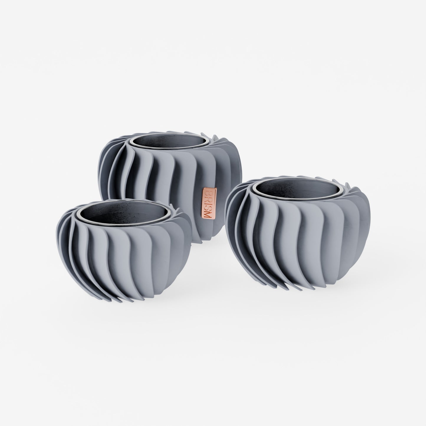 Teelichter_Dune_1__Aschgrau