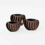 Teelichter_Dune_1__Dunkelbraun