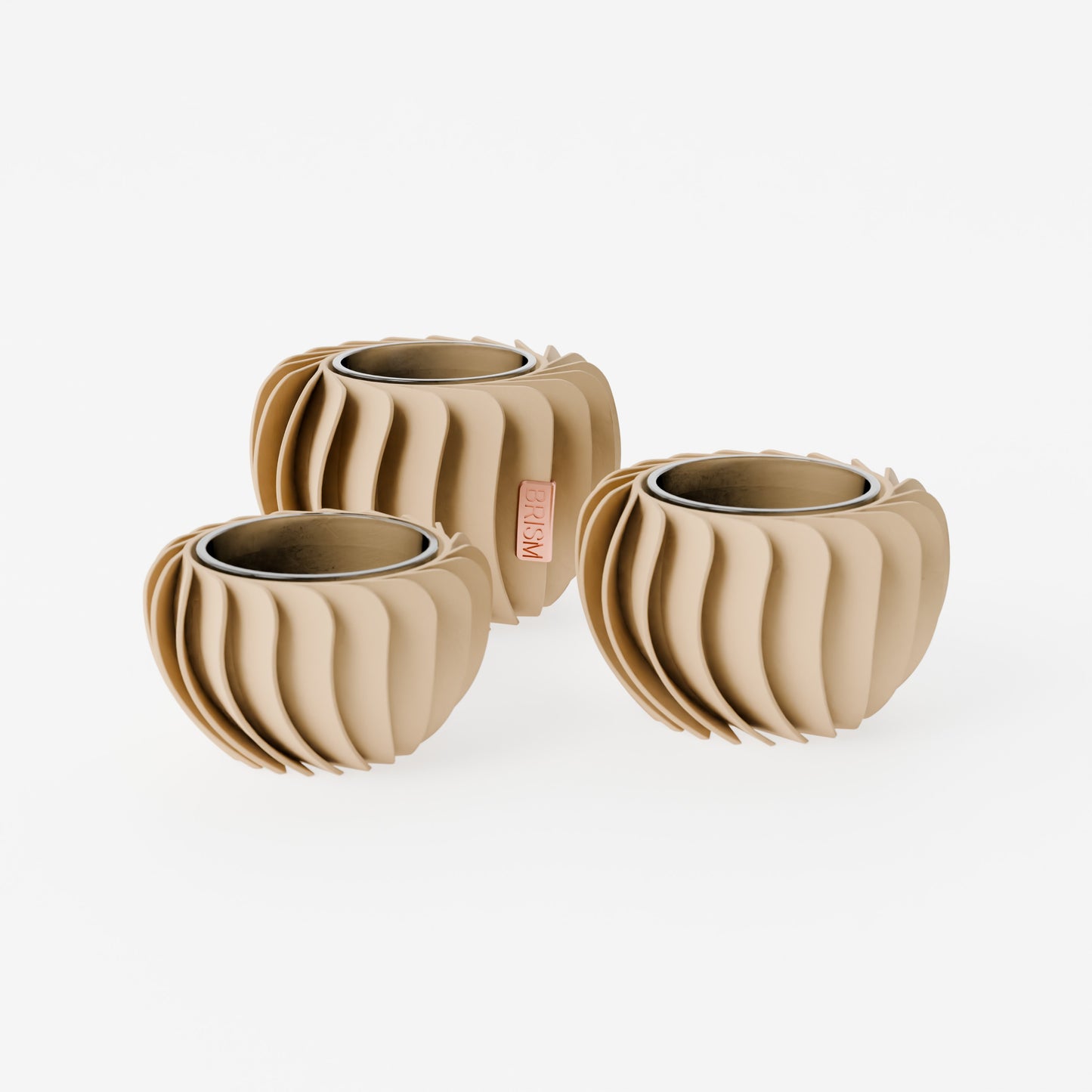 Teelichter_Dune_1__Lattebraun