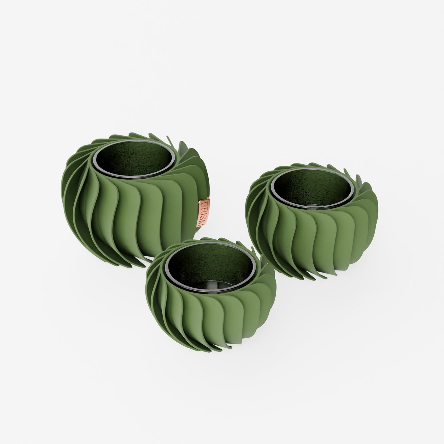 Teelichter_Dune_2__Dunkelgruen