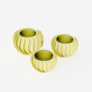 Teelichter_Dune_2__Zitronengelb