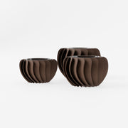 Teelichter_Dune_3__Dunkelbraun