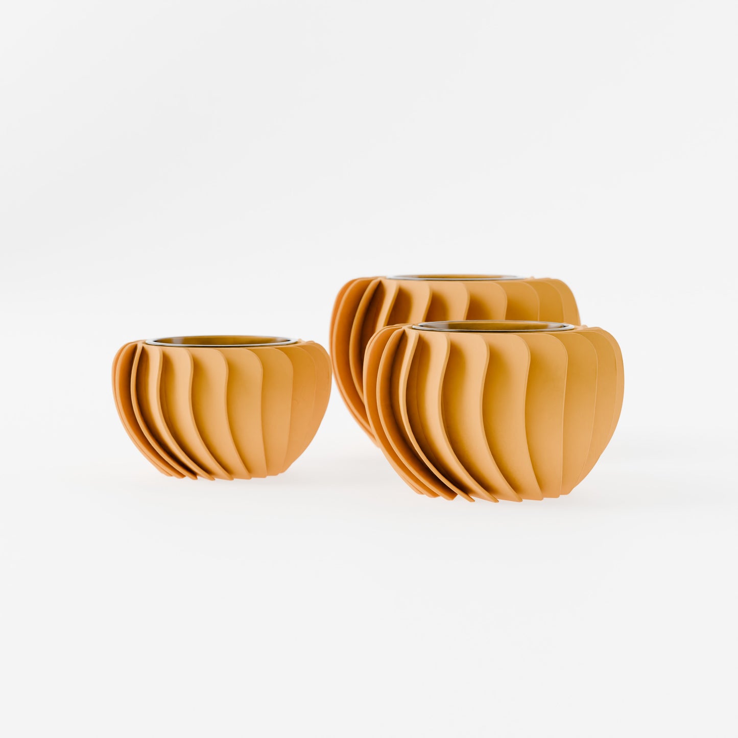 Teelichter_Dune_3__Mandarinorange