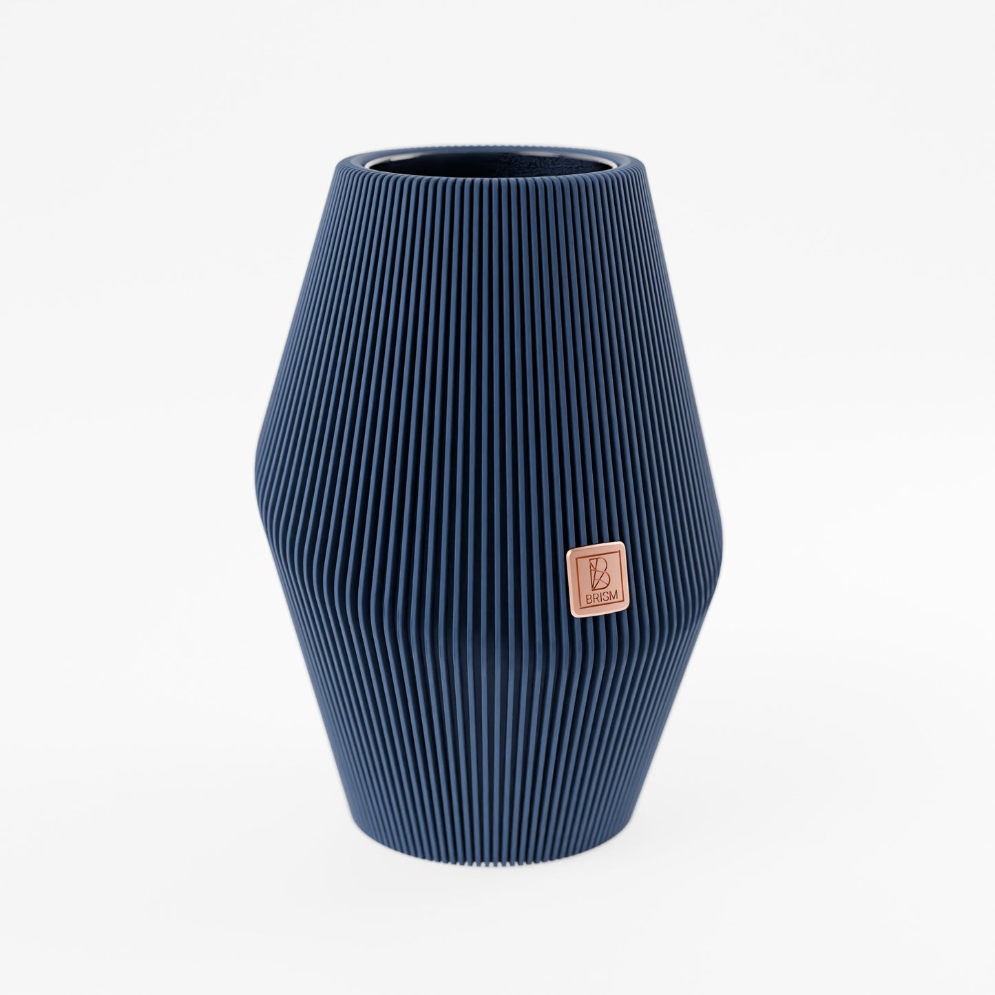 Vase_Enfolded_1__Dunkelblau