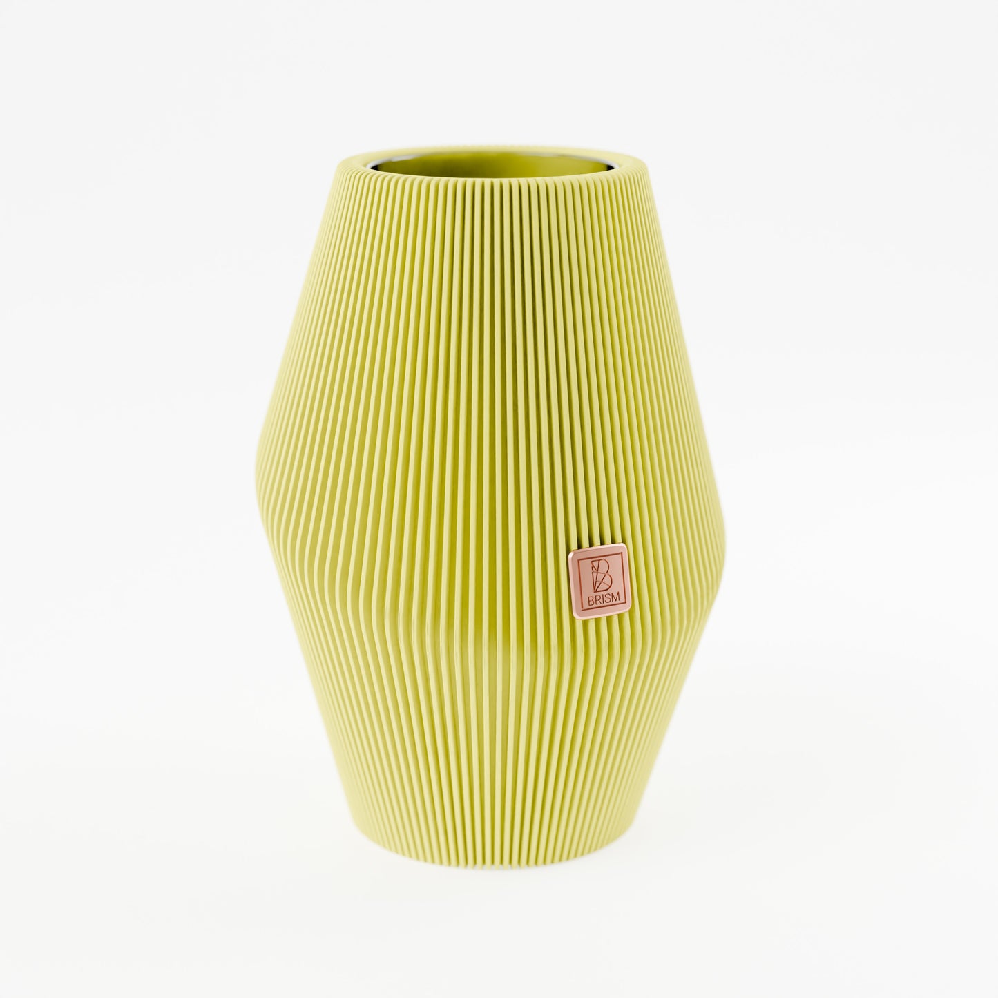 Vase_Enfolded_1__Zitronengelb
