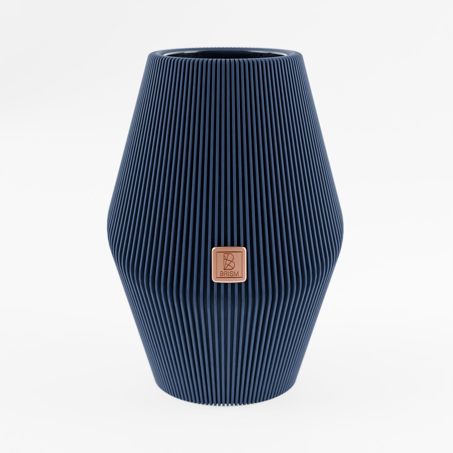 Vase_Enfolded_2__Dunkelblau