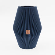 Vase_Enfolded_2__Dunkelblau