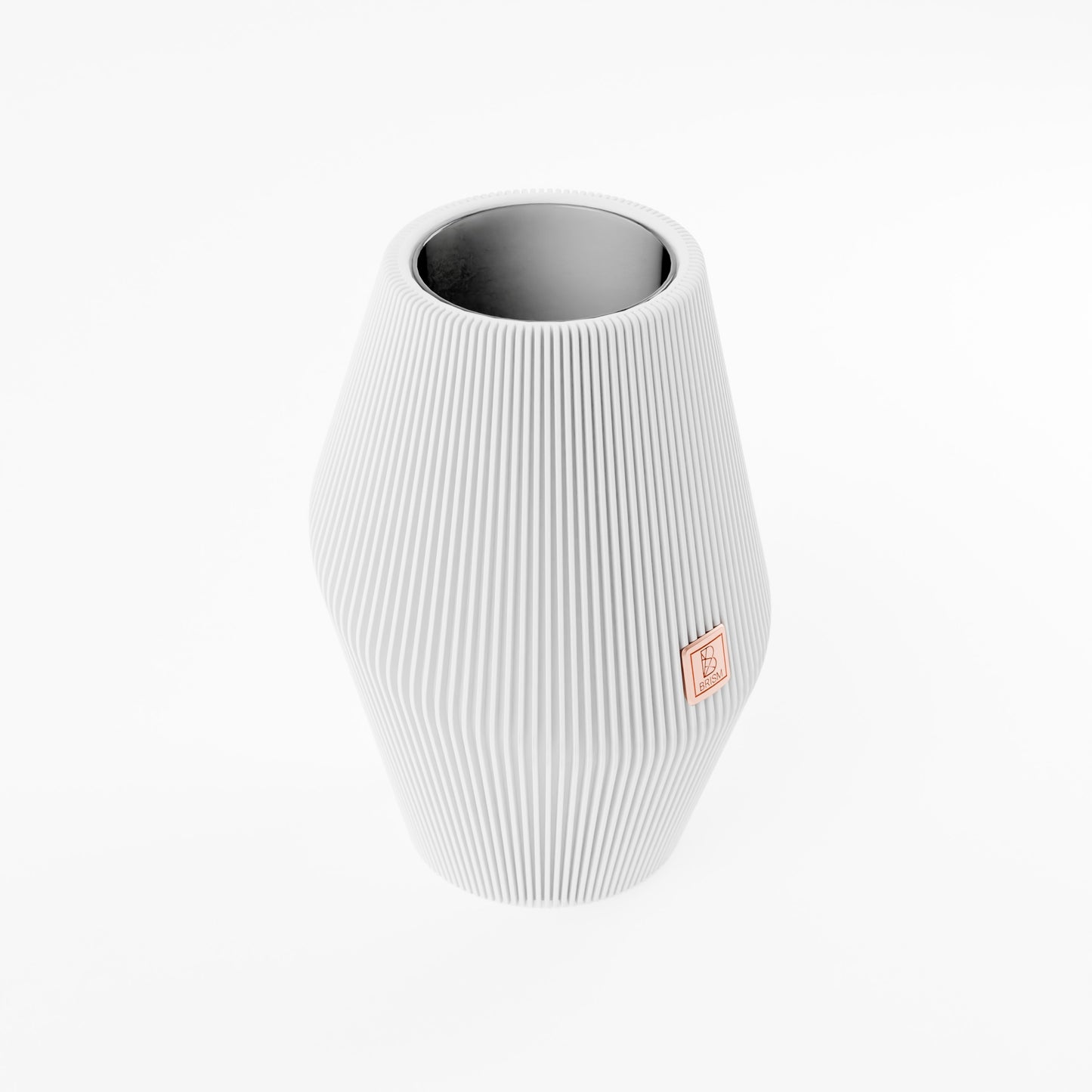 Vase_Enfolded_3__Elfenbeinweiss
