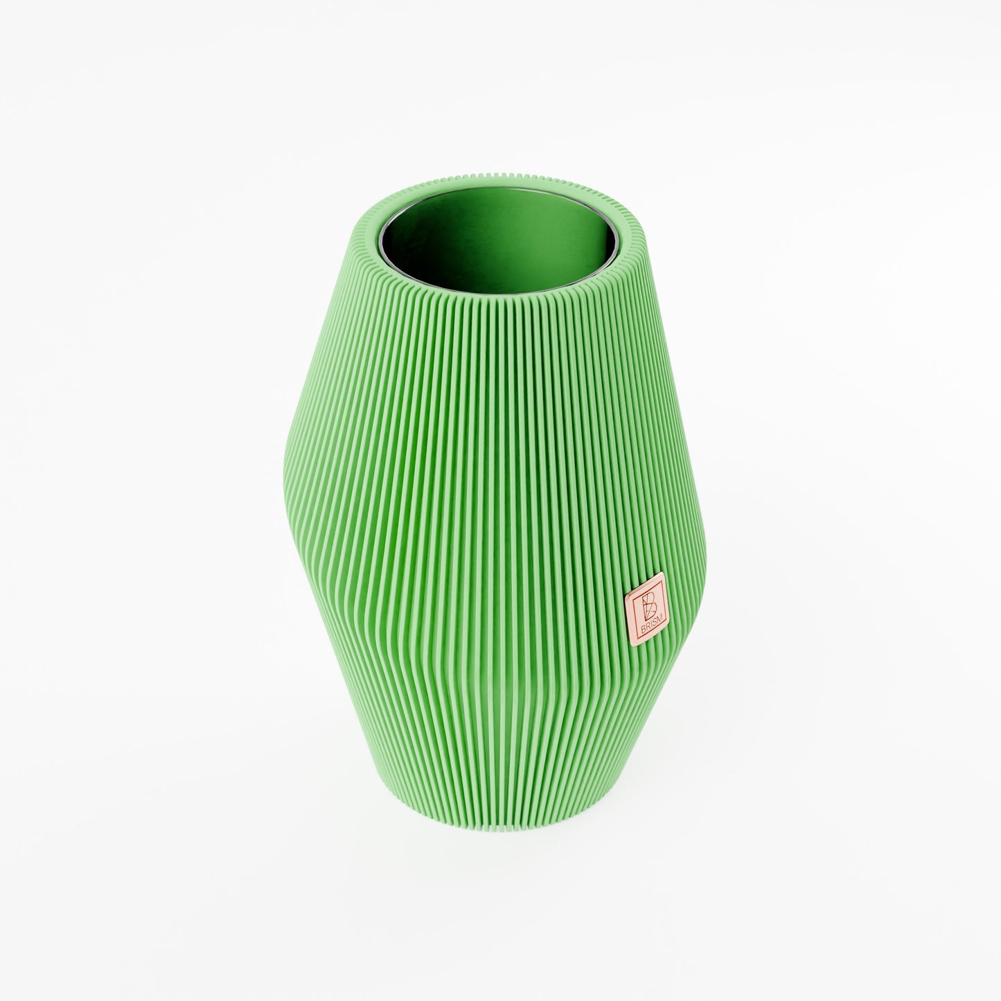 Vase_Enfolded_3__Grassgruen