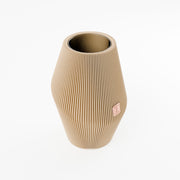 Vase_Enfolded_3__Lattebraun